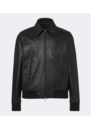 Burberry Bloomsbury leather jacket