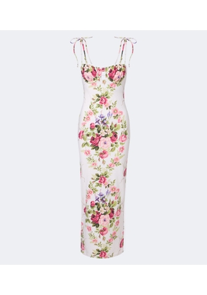 Montce Petal floral maxi dress