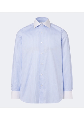 Brioni Striped cotton shirt
