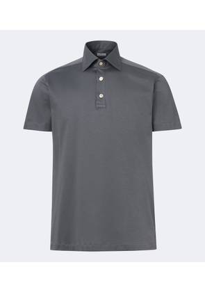 Kiton Cotton jersey polo shirt