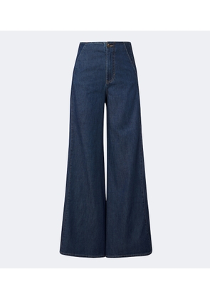 Veronica Beard Digby wide-leg jeans