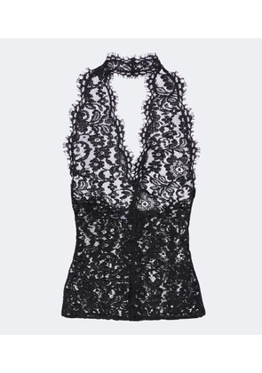 Stella McCartney Lace halterneck top