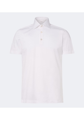 Kiton Cotton jersey polo shirt