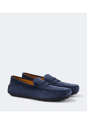 Tod's Gommino suede driving shoes