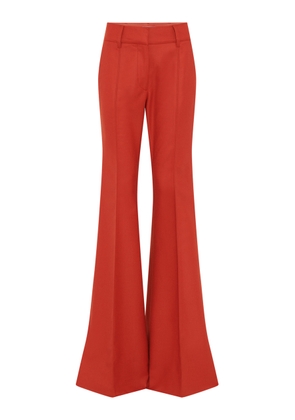 Gabriela Hearst Rhein Flared Wool-Cashmere Pants - Moda Operandi
