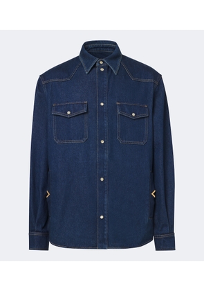 Valentino VGold denim Western shirt