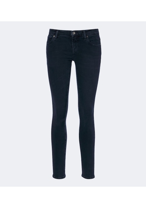 7 For All Mankind Inkstone low-rise skinny jeans