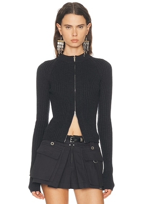 Isabel Marant Vice Sweater in Anthracite - Charcoal. Size 40 (also in 38).