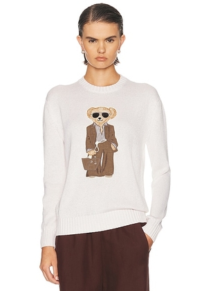 Ralph Lauren Collection Long Sleeve Sweater in Lux Cream - White. Size XS (also in L, M, S).