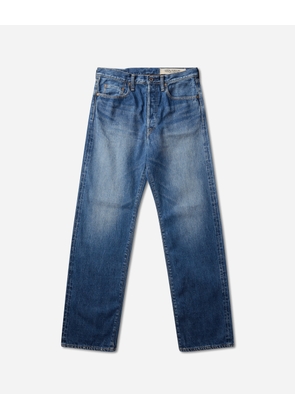 Men s 13.5oz Zimbabwe Denim 5P Monkey TH Pants (Processed) Washed Indigo