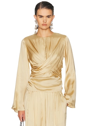 Isabel Marant Neame Blouse in Beige - Beige. Size 40 (also in 34, 36, 38, 42).