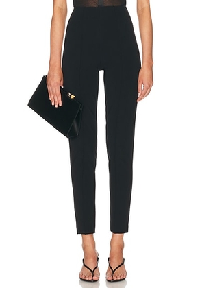 Jil Sander Tailored Pant in Black - Black. Size 44 (also in 40, 42).