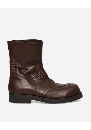 Men s Biker Boots Chestnut