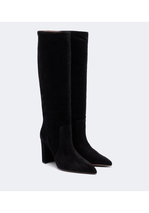 Paris Texas Anja suede knee-high boots
