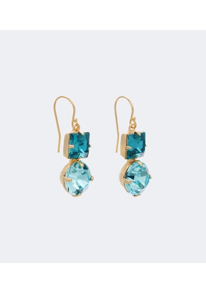 Jennifer Behr Kaiden 18kt gold-plated drop earrings