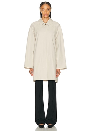 The Row Amaya Coat in Beige - Beige. Size 2 (also in ).