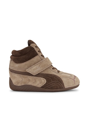 Puma Select Speedcat Wedge Lux Sneaker in Brown - Brown. Size 8 (also in 6, 6.5, 7.5, 8.5, 9, 10).