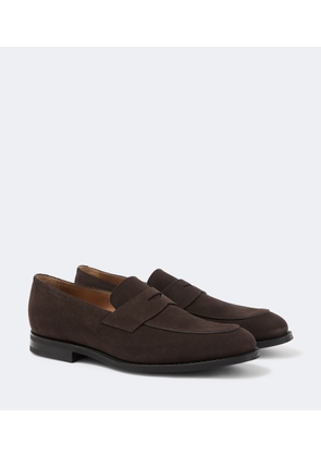 Church's Hertford suede penny loafers