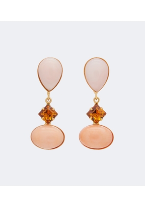 Jennifer Behr Quincy embellished drop earrings