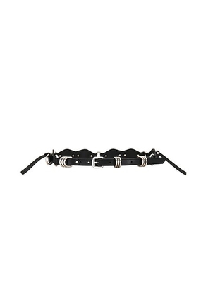 Isabel Marant Bolton Belt in Black - Black. Size 85 (also in 80, 75, 90).