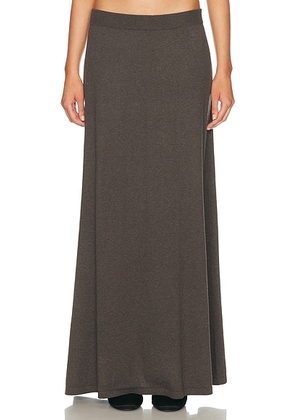 Lisa Yang Adrienne Skirt in Deep Walnut - Brown. Size 2 (also in 0, 1).