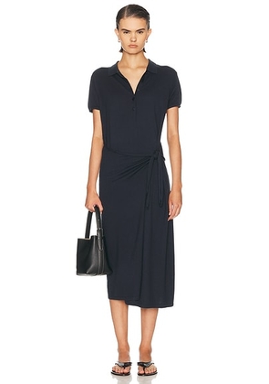 Lisa Yang Anthea Dress in Navy - Navy. Size 1 (also in 0, 2).