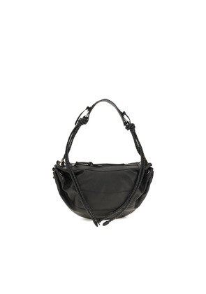 Isabel Marant Black Lamb Ovis Aries Aries Shoulder Bag