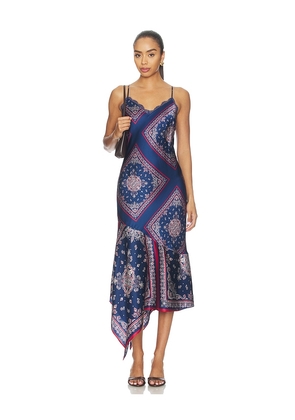 CAMI NYC Becky Dress in Blue. Size XXS. Also in XS, S, M, XL.