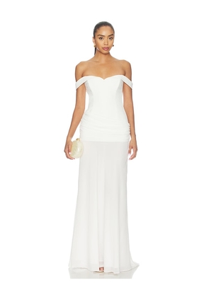 Arcina Ori Perla Dress in White. Size XS. Also in S, M, L, XL.