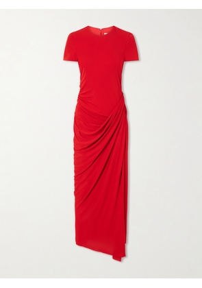 Erdem - Draped Crepe Gown - Red - UK 6,UK 8,UK 10,UK 12,UK 14,UK 16,UK 18