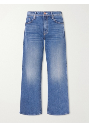 Mother - The Mid Rise Maven Flood Wide-leg Jeans - Blue - 23,24,25,26,27,28,29,30,31,32