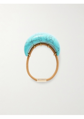 Jennifer Behr - Winona Resin-embellished Hair Tie - Blue - One size