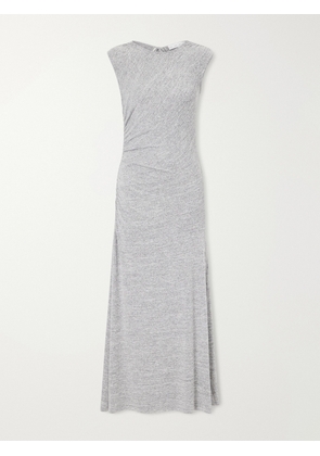 Proenza Schouler White Label - Mimi Ruched Crepe-jersey Maxi Dress - Gray - US00,US0,US2,US4,US6,US8,US10,US12,US14