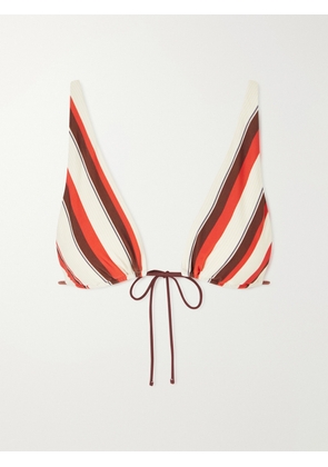SIR. - Alva Ruched Bikini Top - Red - 0,1,2,3,4