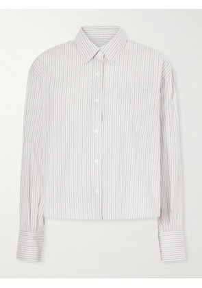 Maria McManus - Striped Organic Cotton Shirt - Blue - x small,small,medium,large