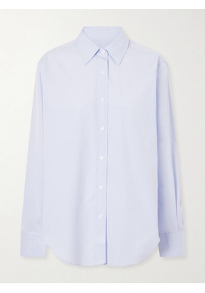 Maria McManus - Organic Cotton-poplin Shirt - Blue - x small,small,medium,large