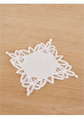 Gohar World - Cotton-lace Doily - White - One size