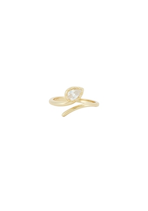 Lili Claspe Ring in Metallic Gold. Size 5. Also in 6, 7, 8.