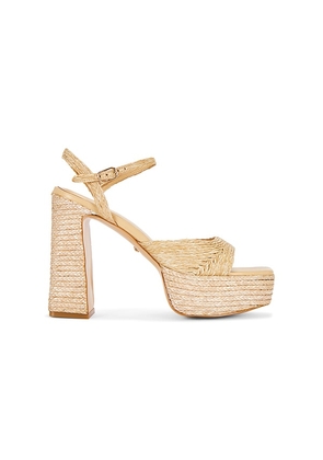 RAYE Kiara Platform in Neutral. Size 5.5. Also in 6, 6.5, 7, 7.5, 8, 8.5, 9, 9.5, 10.