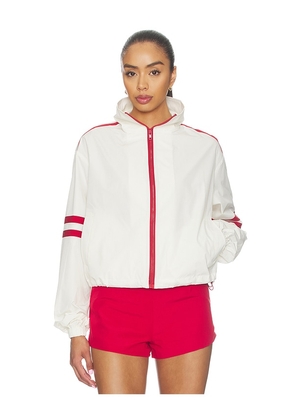 SNDYS Carter Track Jacket in White. Size XXS. Also in L, M, S, XL, XS, XXL.