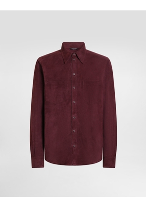 Dolce & Gabbana Camicia - Man Coats And Jackets Purple 60