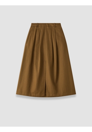 Kharis Cotton Twill Skirt - 34