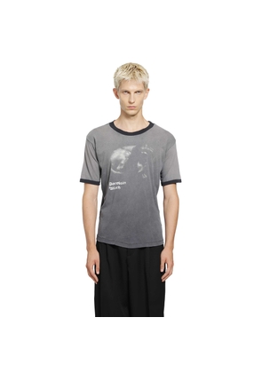 Porcelain Dog Patch Ringer T-Shirt
