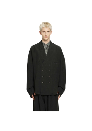 Double-breasted Shirt Jacket