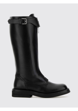 MCQUEEN Boots Woman color Black