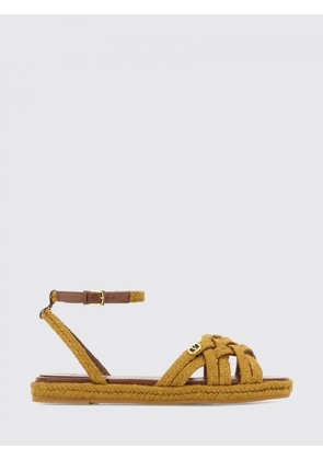 VALENTINO GARAVANI Heeled Sandal Woman color Mustard