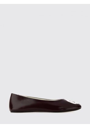 TORY BURCH Ballet Flat Woman color Burgundy