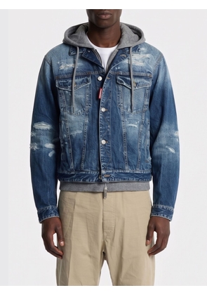 DSQUARED2 Jacket Men color Blue