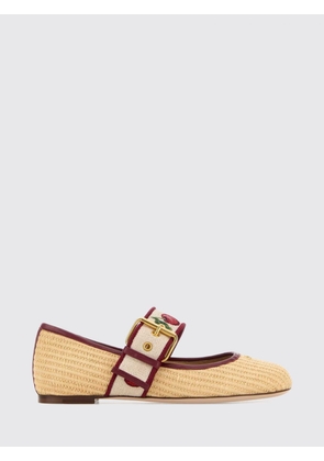 VALENTINO GARAVANI Ballet Flat Woman color Beige