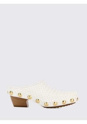 BOTTEGA VENETA Gondola Woven Leather Mules with Studs